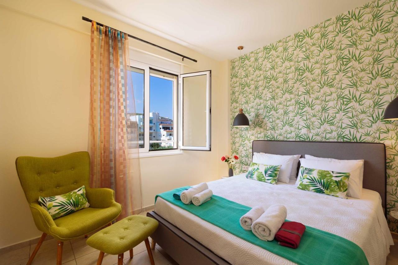 Seperi Sea & Sun Apartment Rethymno  Bagian luar foto