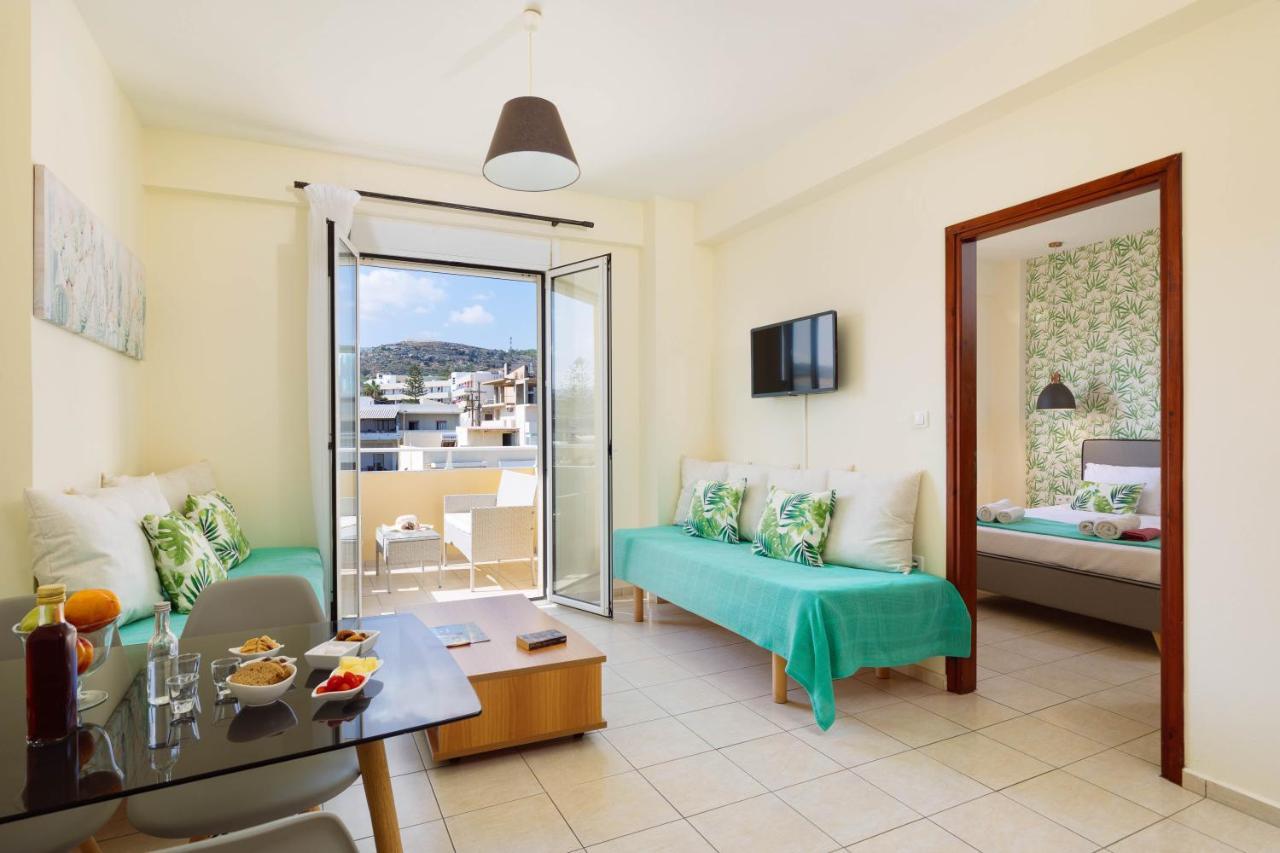Seperi Sea & Sun Apartment Rethymno  Bagian luar foto