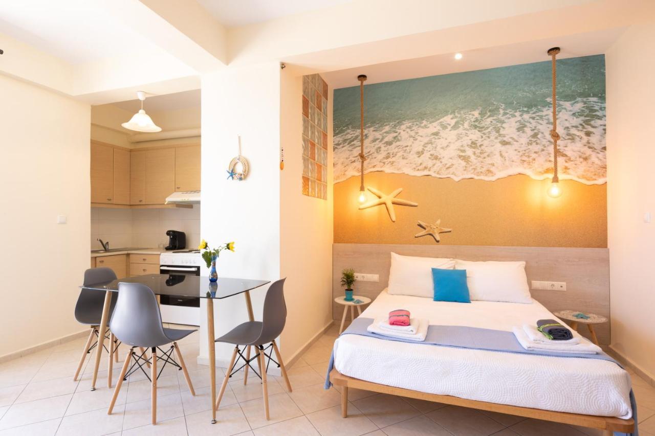 Seperi Sea & Sun Apartment Rethymno  Bagian luar foto