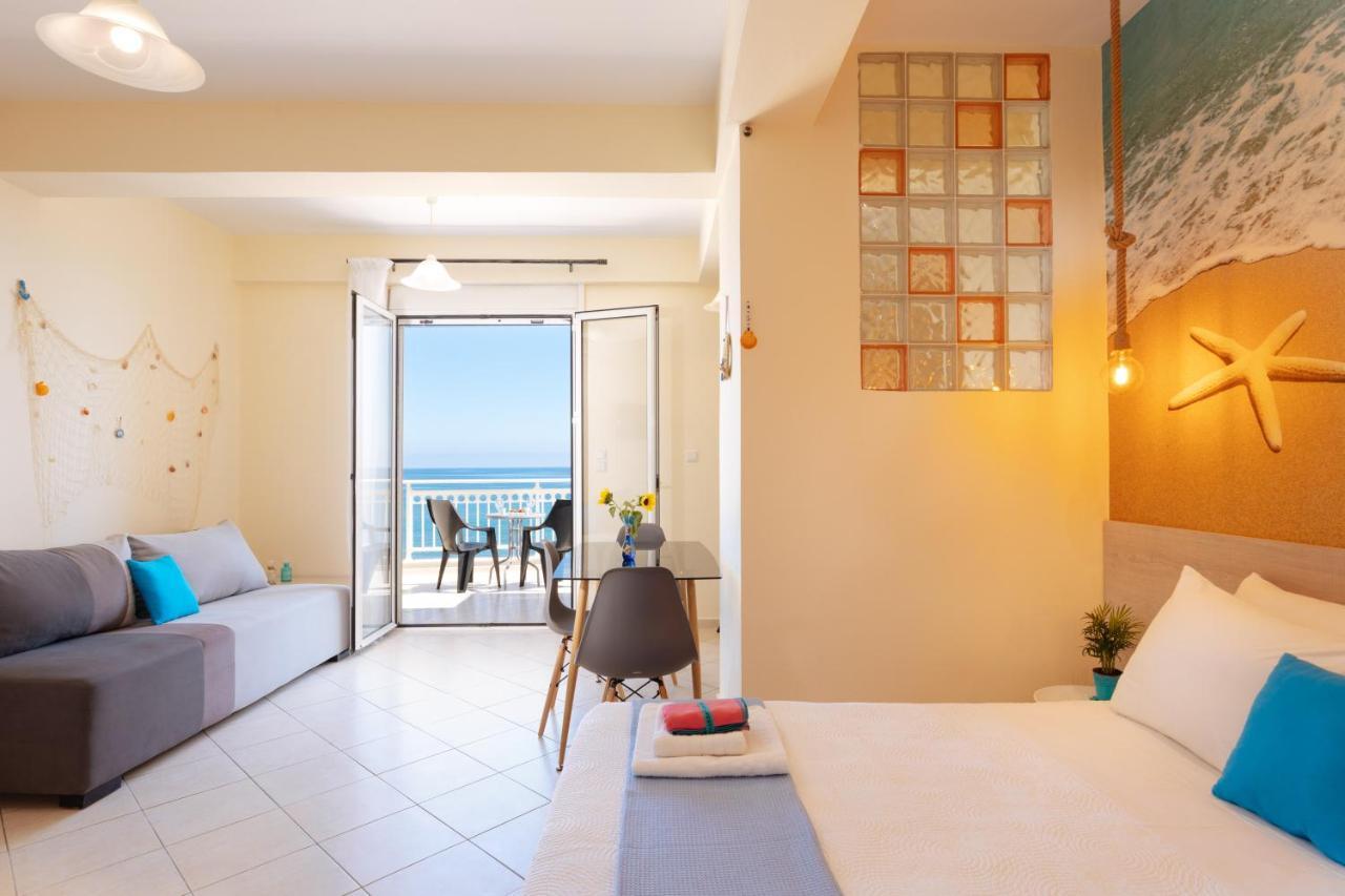 Seperi Sea & Sun Apartment Rethymno  Bagian luar foto