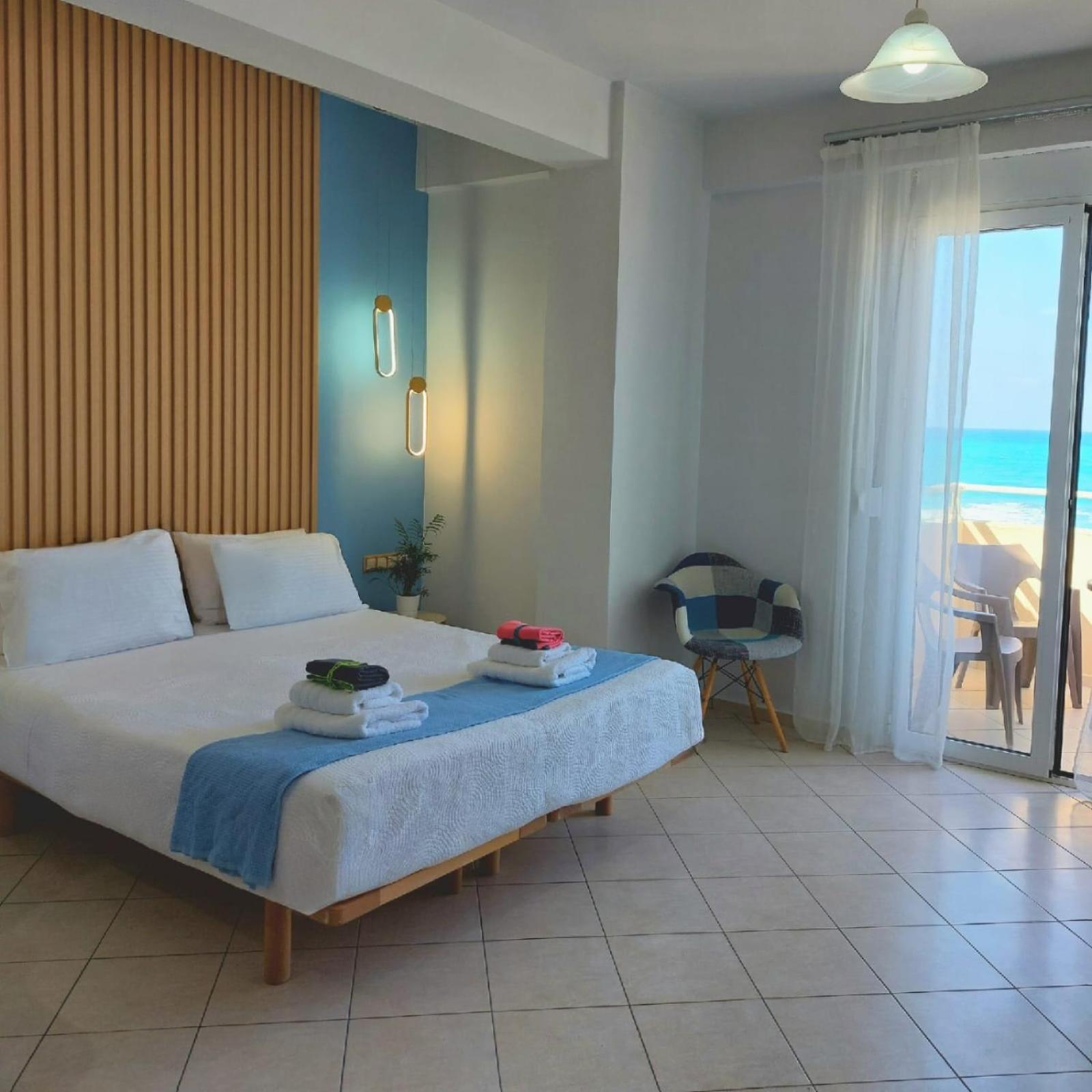 Seperi Sea & Sun Apartment Rethymno  Bagian luar foto