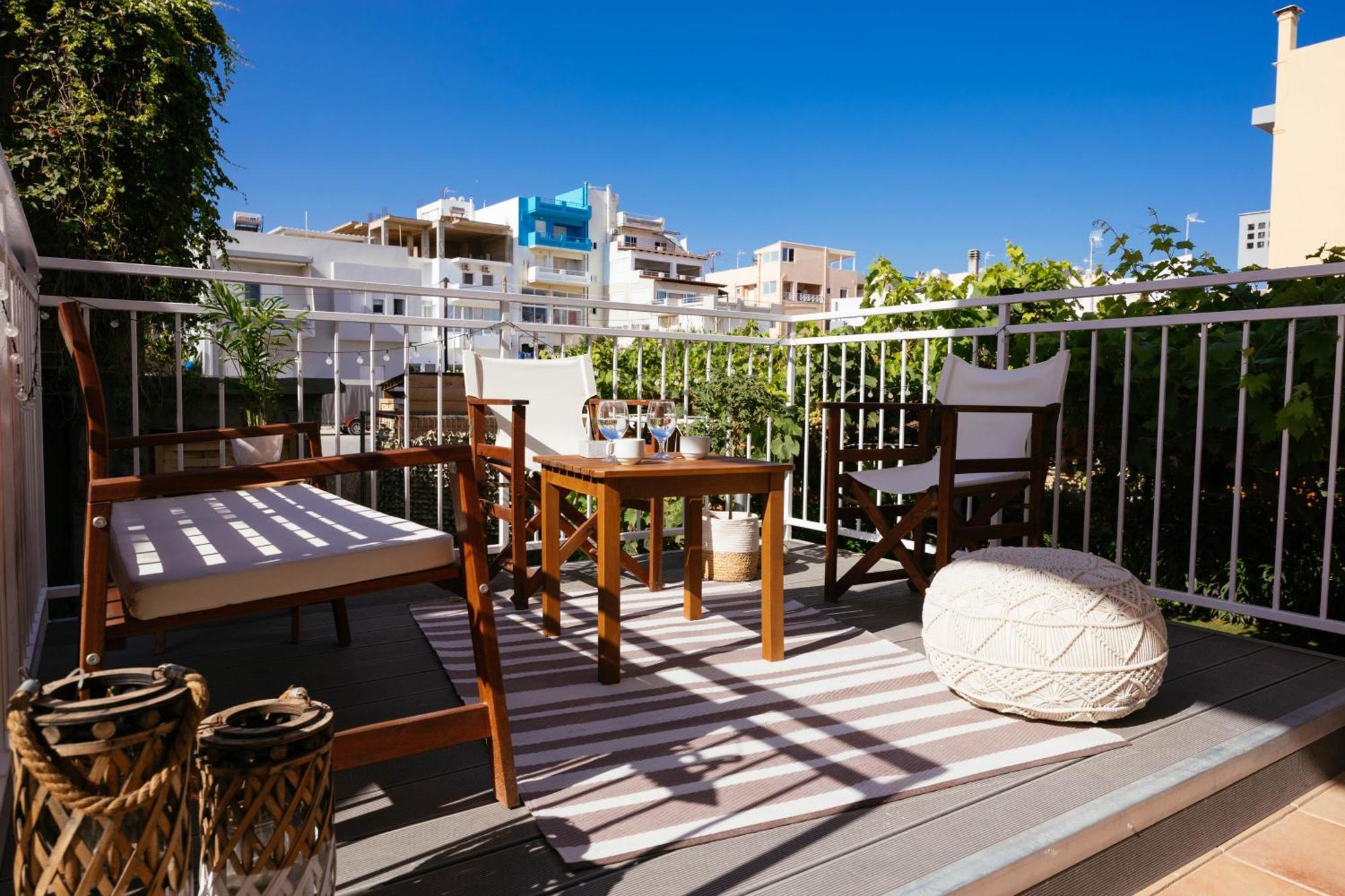 Seperi Sea & Sun Apartment Rethymno  Bagian luar foto