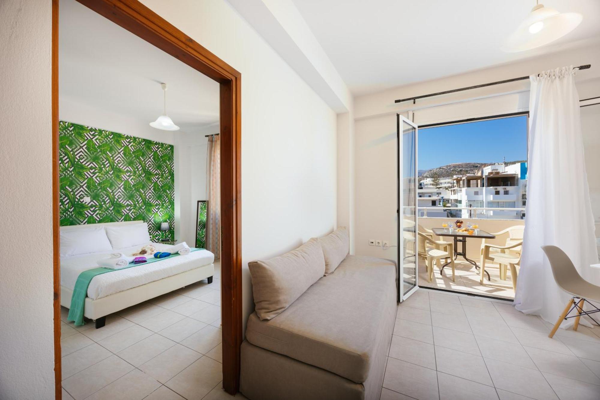 Seperi Sea & Sun Apartment Rethymno  Bagian luar foto