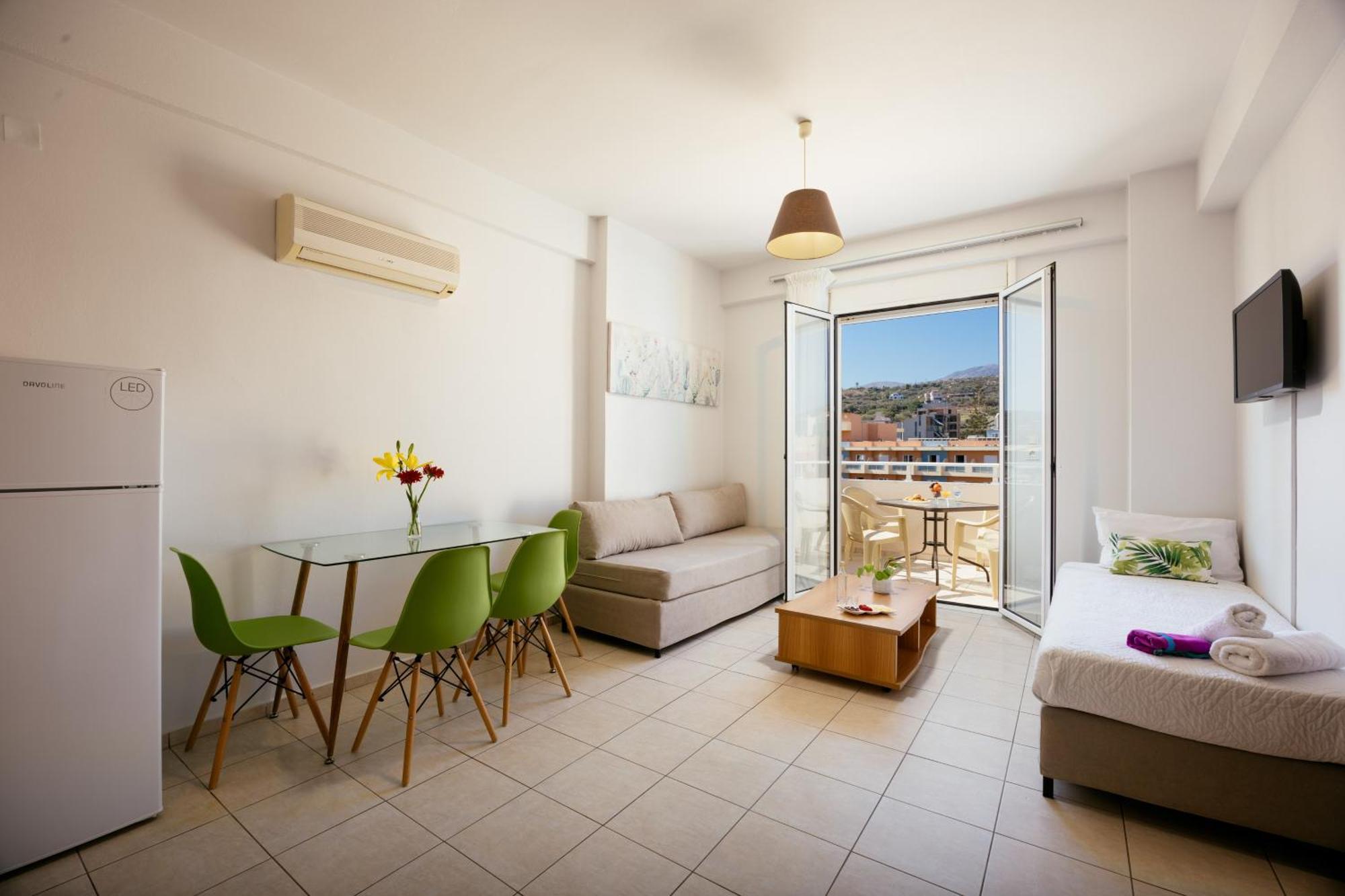 Seperi Sea & Sun Apartment Rethymno  Bagian luar foto